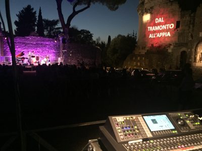 Concerto-JAZZ-dal-Tramonto-all'Appia-Mausoleo-Cecilia-Metella-Roma-www.allcomservizi.it